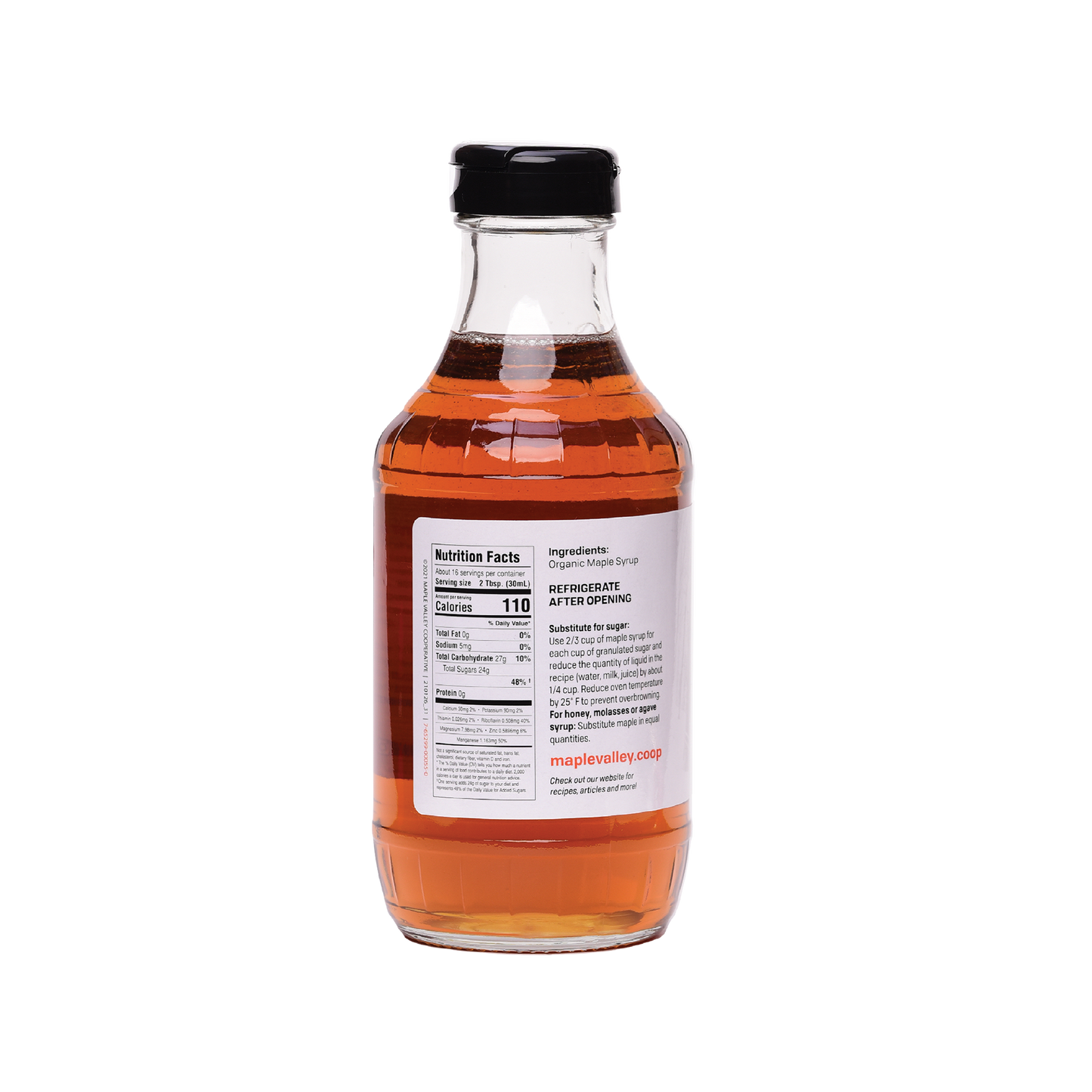 Maple Syrup, Grade A, Amber & Rich, Organic