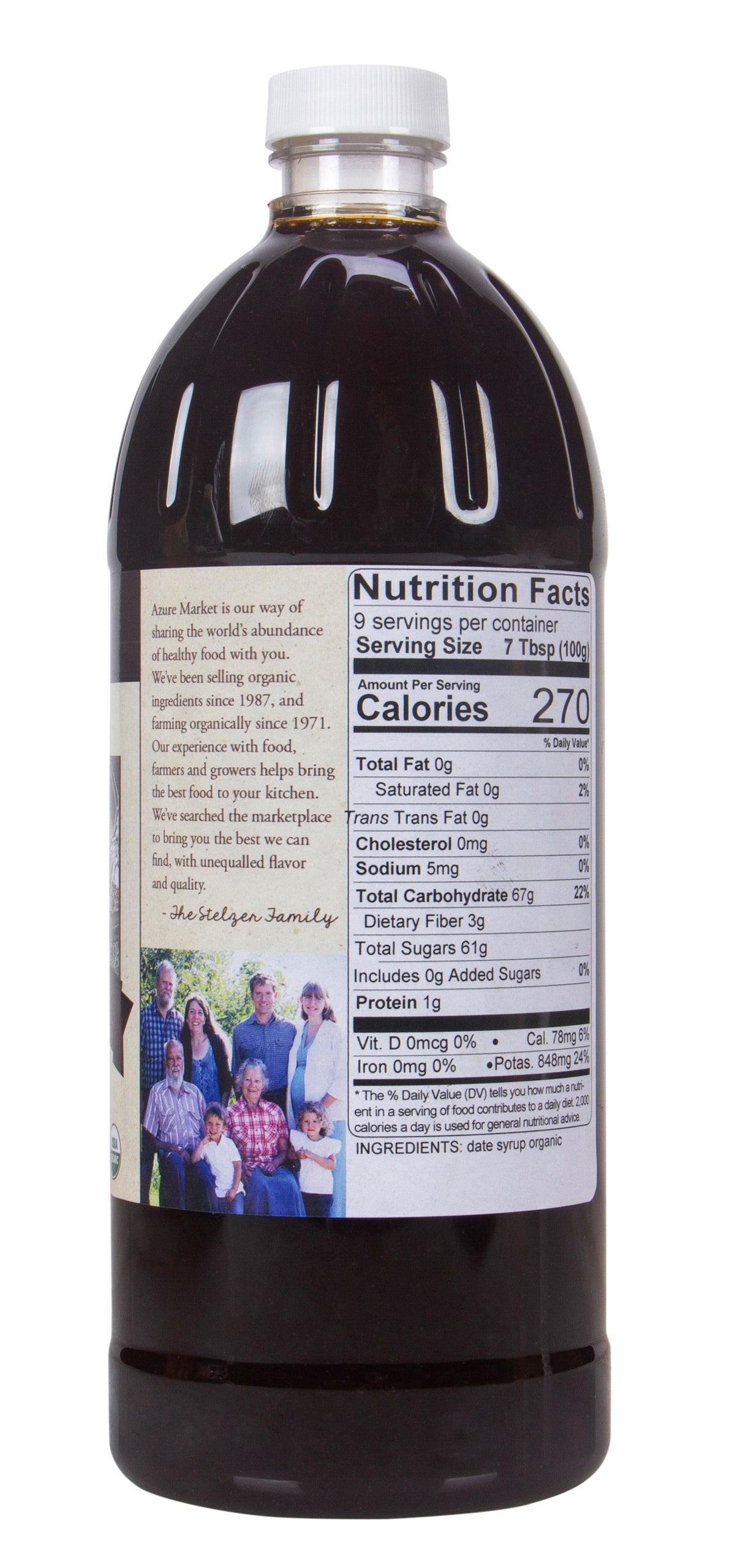Date Syrup, Organic