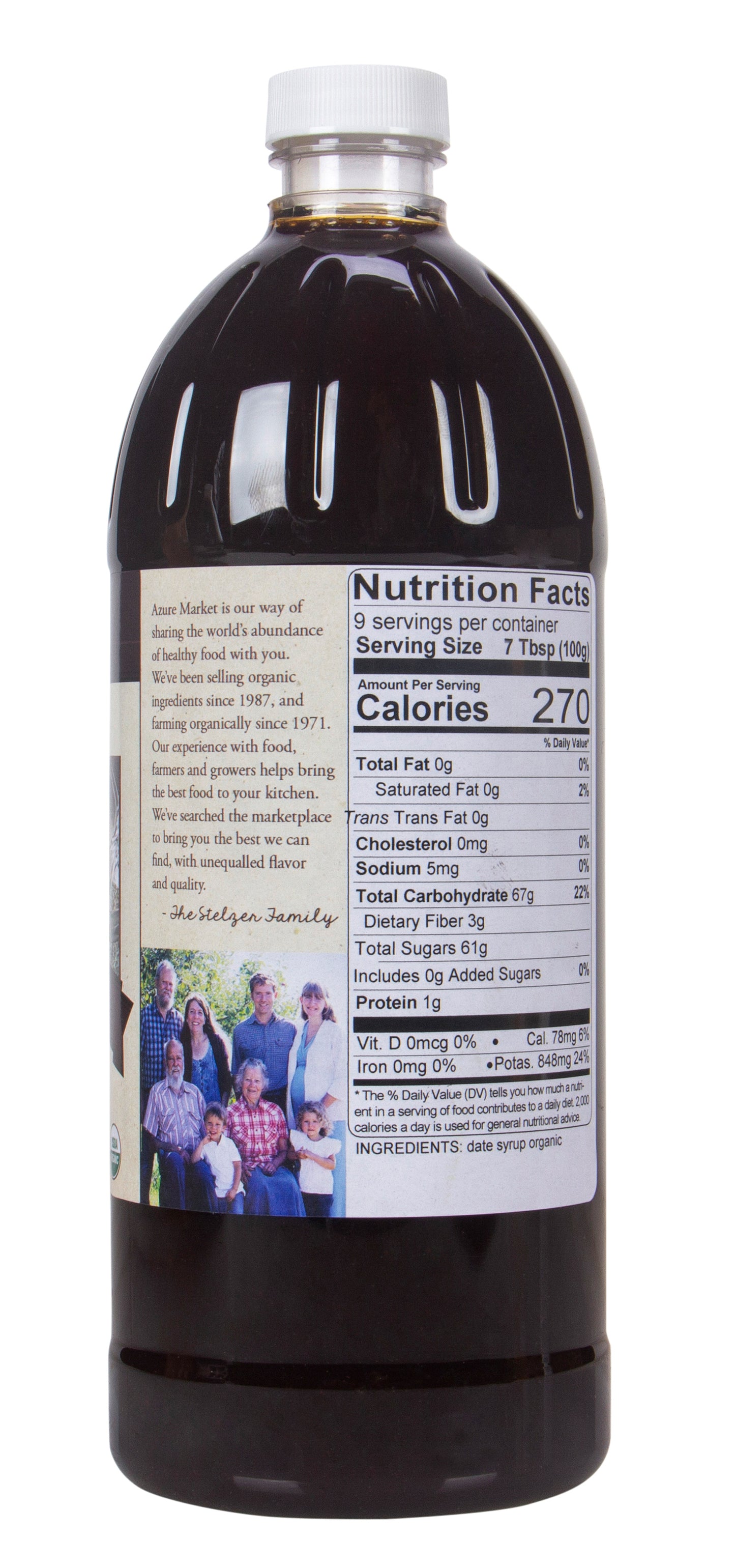 Date Syrup, Organic