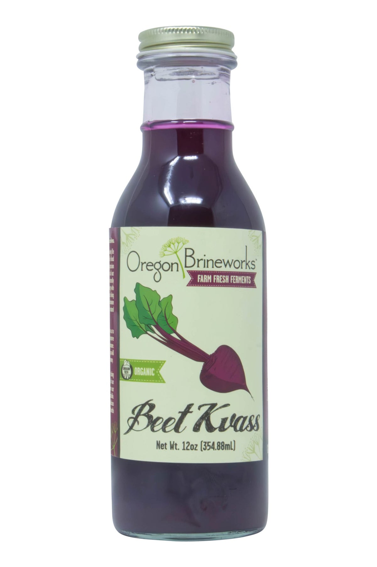 Beet Kvass, Raw, Fermented, Organic
