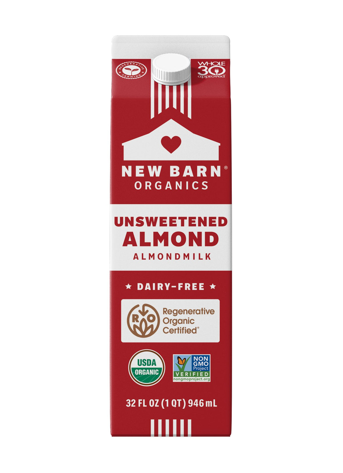 Almond Milk, Unsweetened, Organic