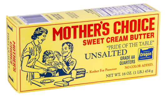 Butter, Unsalted, rBST Free