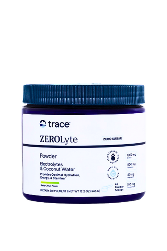ZeroLyte, Salty Citrus, Electrolyte Drink Mix + Coconut Water