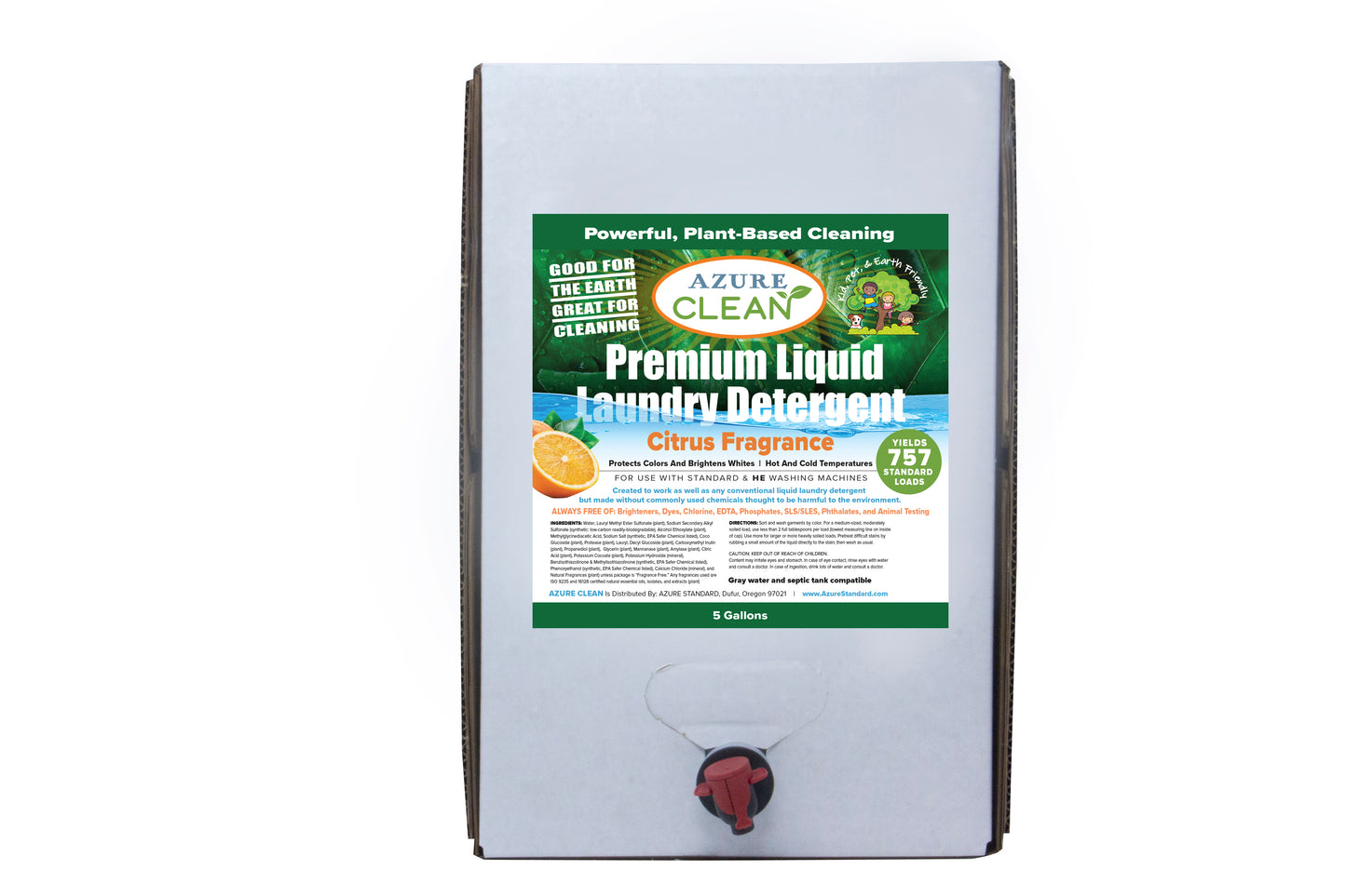 Premium Laundry Liquid (Hot & Cold), Citrus