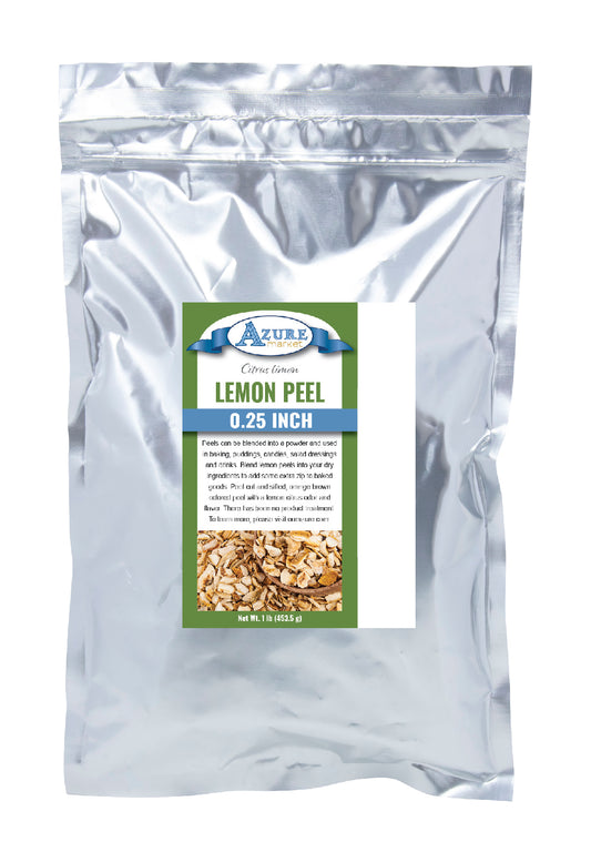 Lemon Peel 0.25 inch