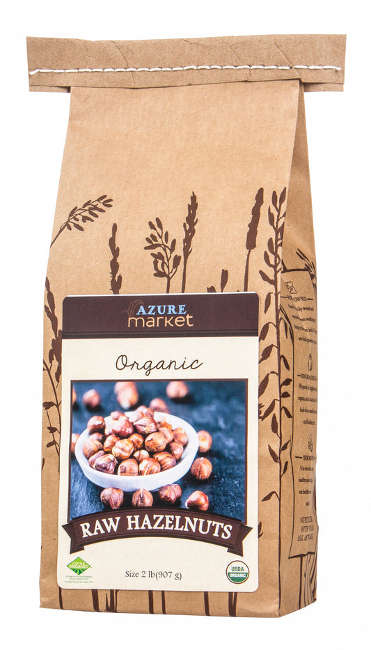 Hazelnuts, Raw, Organic