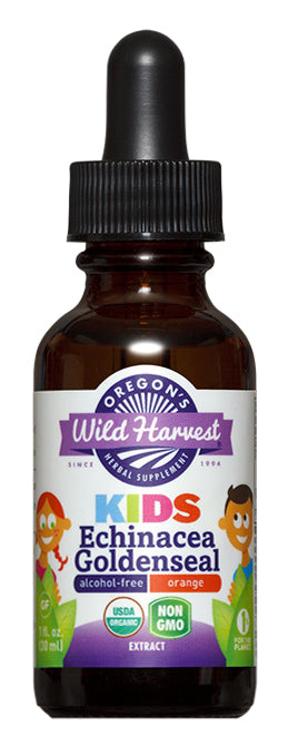 Children's Echinacea Goldenseal, Extract, Orange, Organic