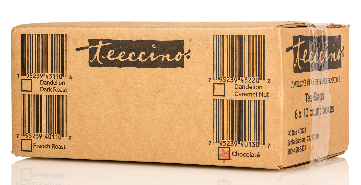 Maca Chocolate Roasted, Herbal Tea Bags, Organic