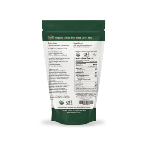 Pizza Crust Mix, GF, Organic