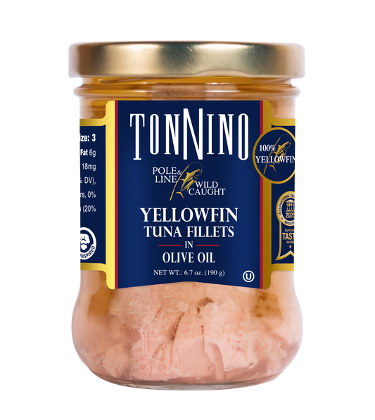 Tuna, Yellowfin Fillets in Olive Oil