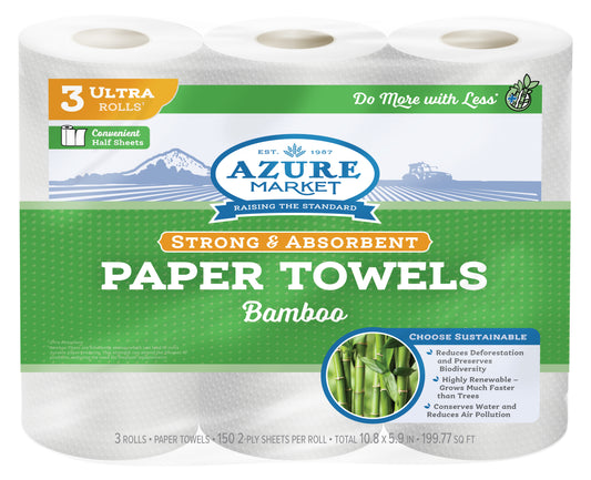 Bamboo Paper Towel, 150 Sheets