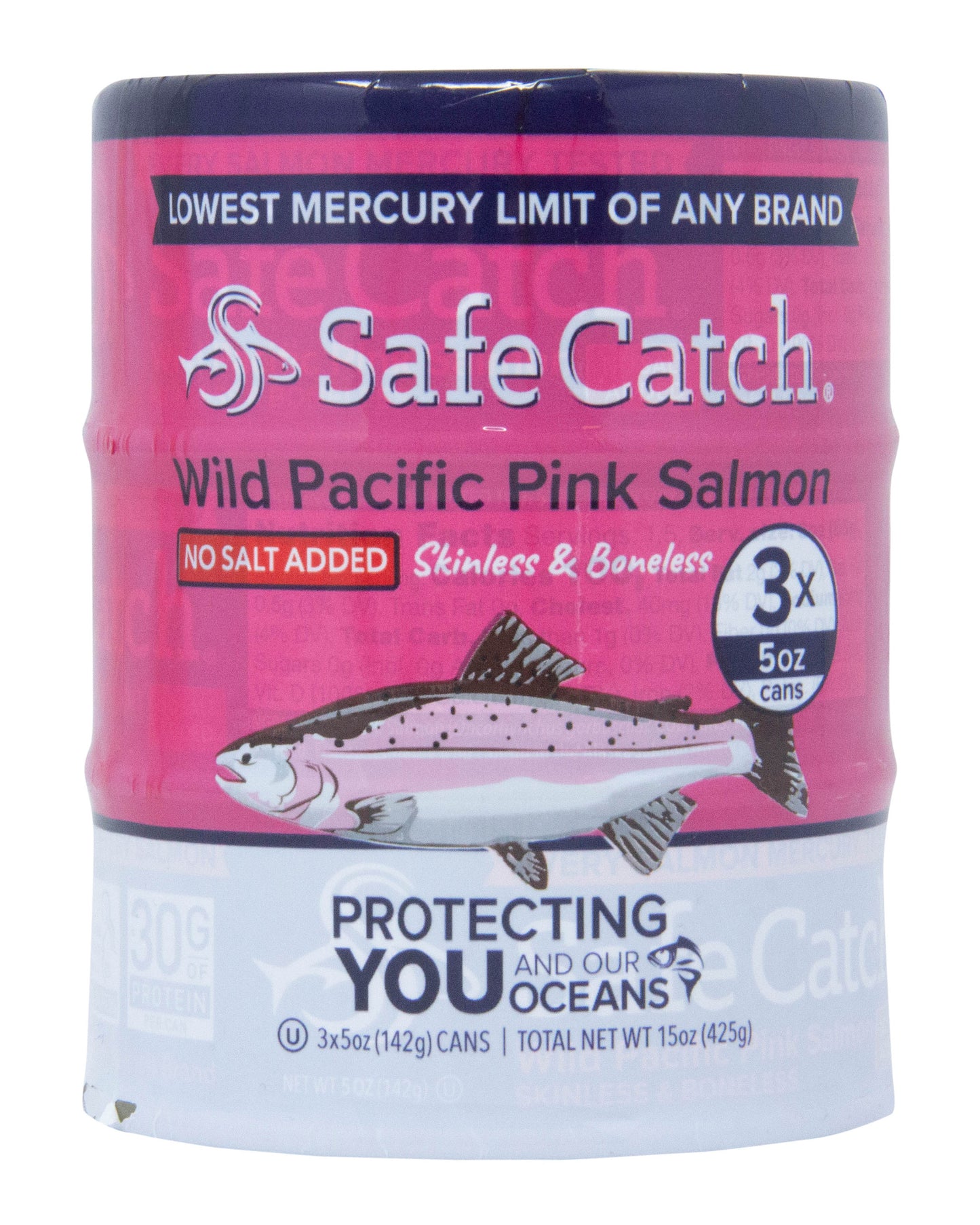 Wild Pink Salmon, No salt added