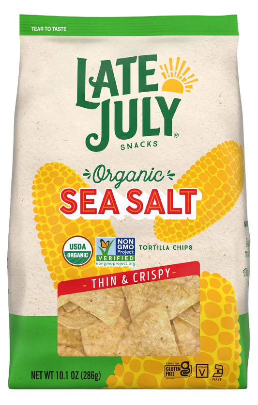 Tortilla Chips, Restaurant Style, Sea Salt, Organic