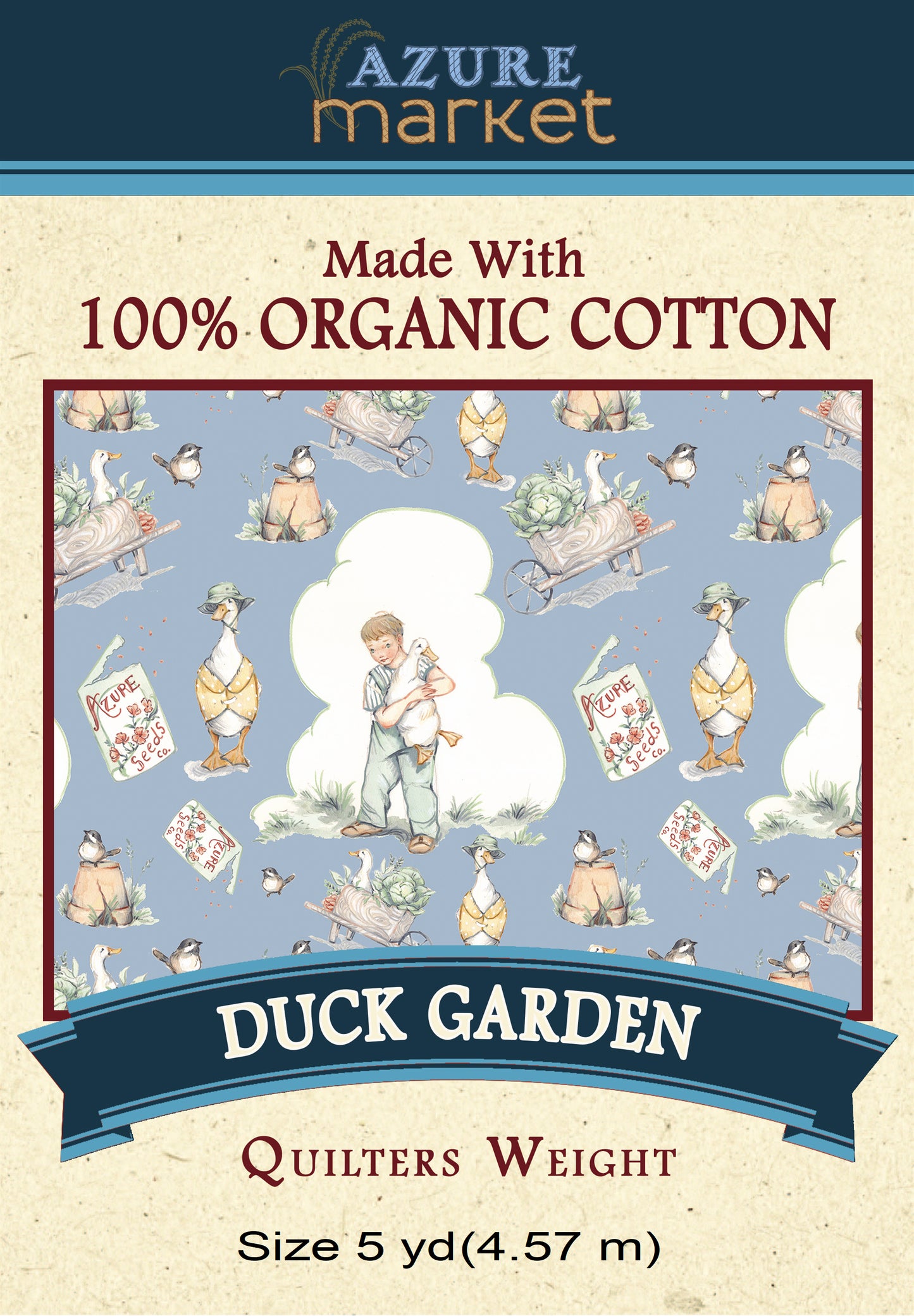 Duck Garden, Quilters Weight