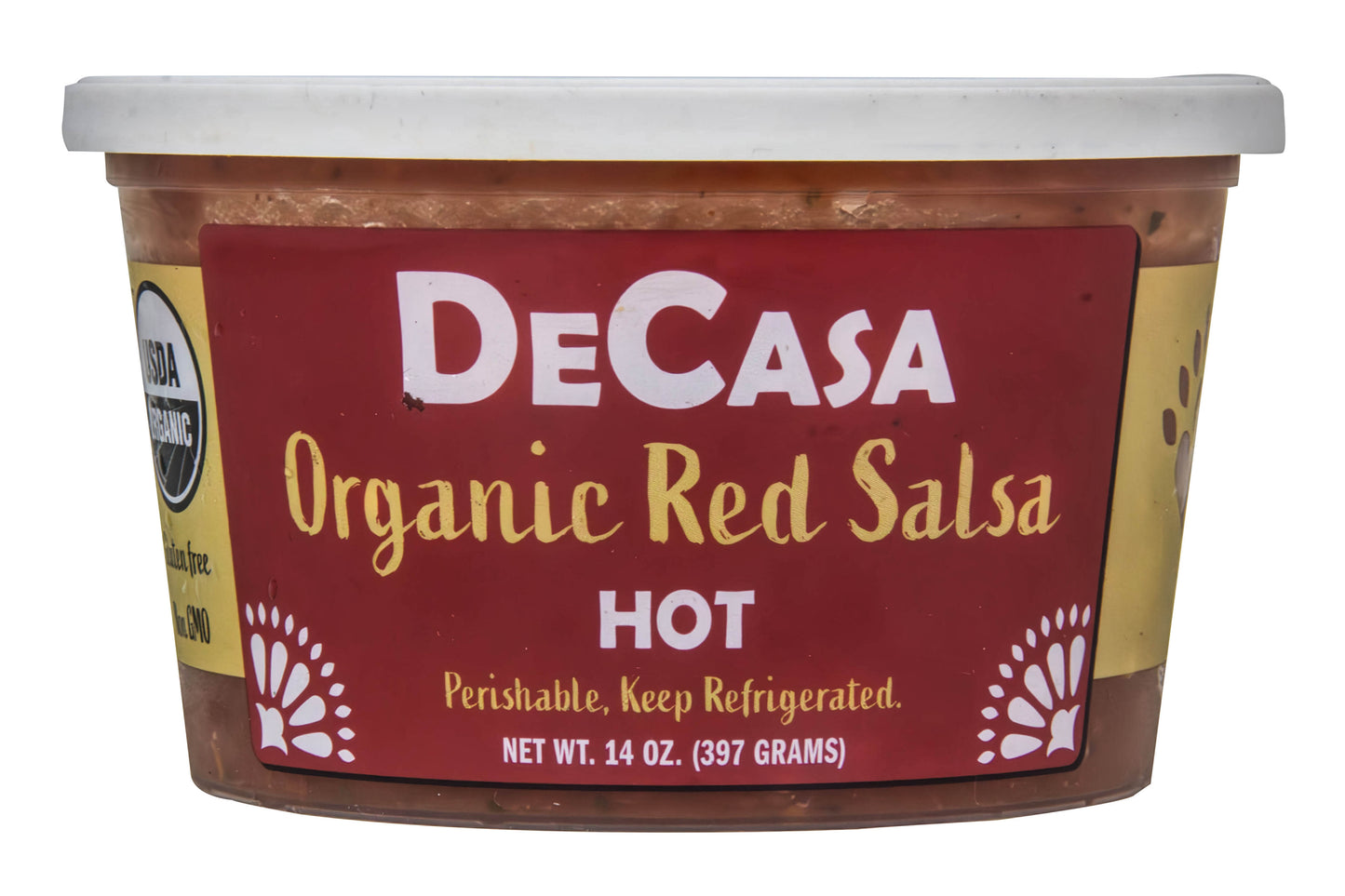 Salsa, Hot, Organic