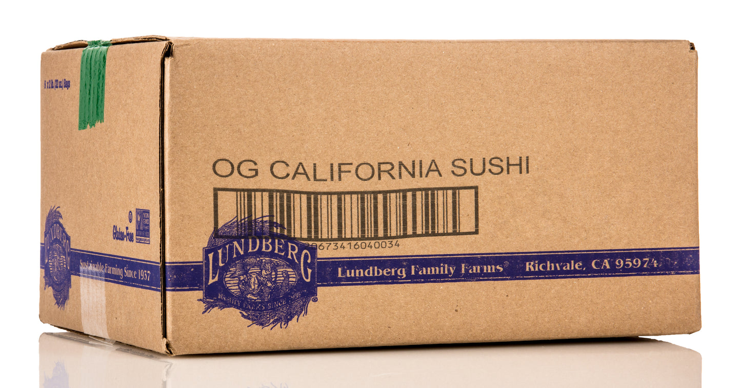 Rice, California, Sushi, Organic, Gluten Free