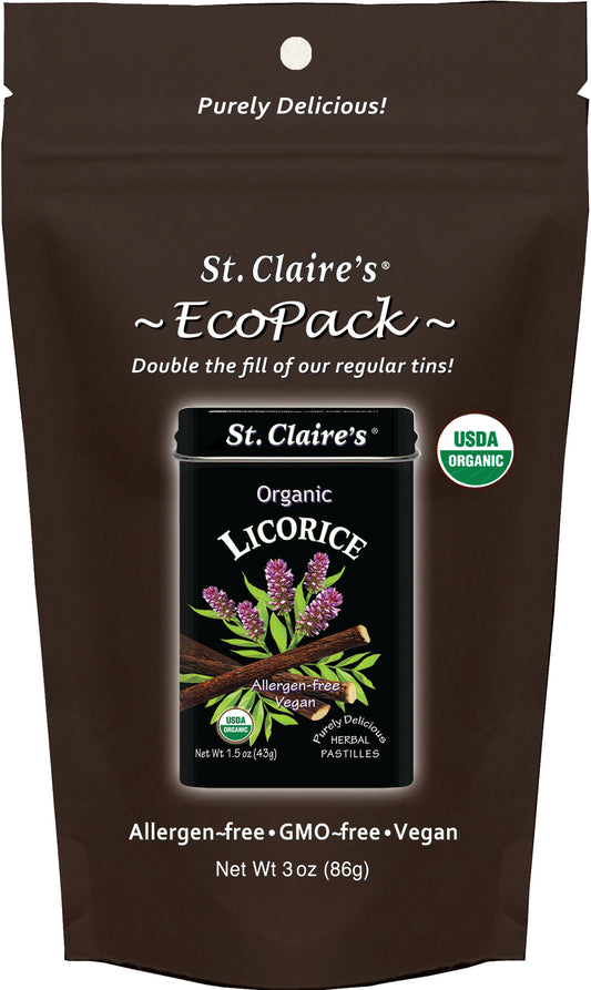 Licorice, Pastilles, Organic