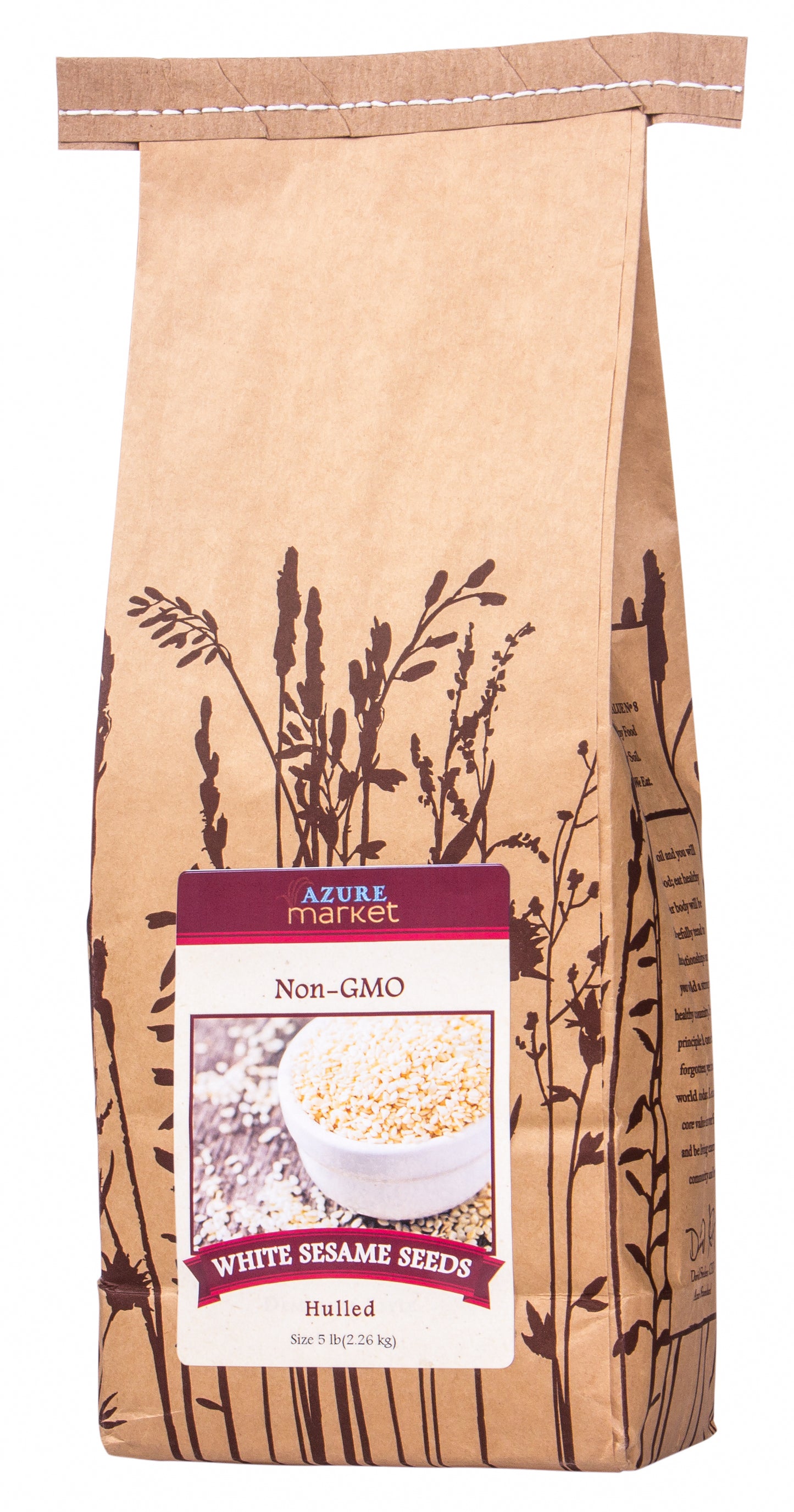 Sesame Seeds, White, Hulled