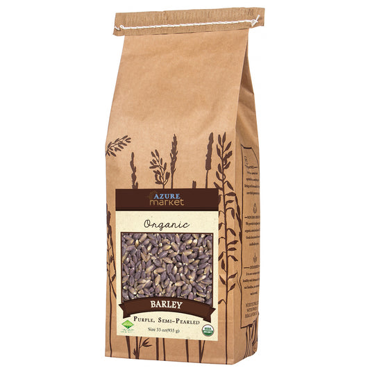Barley, Purple, Semi-Pearled, Organic
