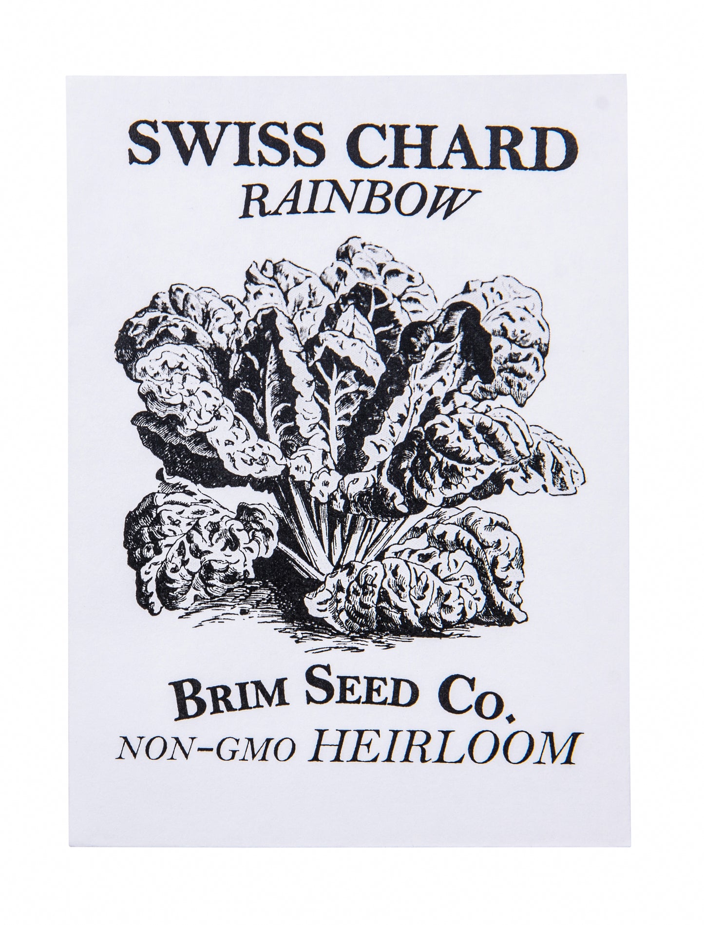 Swiss Chard, Rainbow Heirloom Seed
