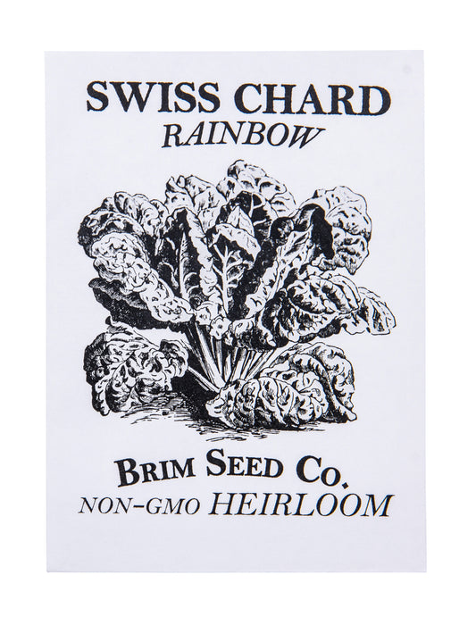 Swiss Chard, Rainbow Heirloom Seed