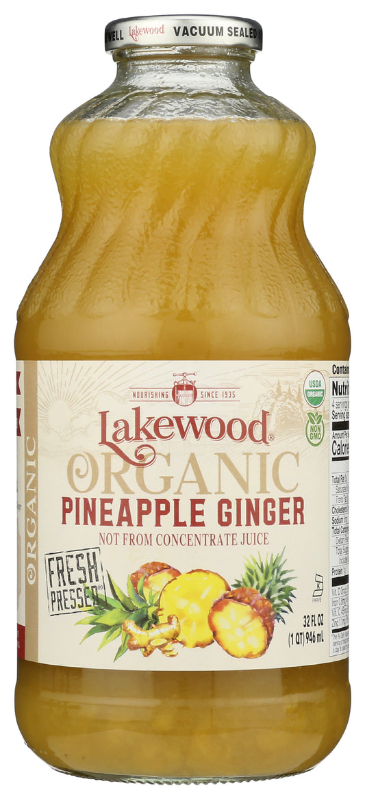 Pineapple Ginger Juice, Organic