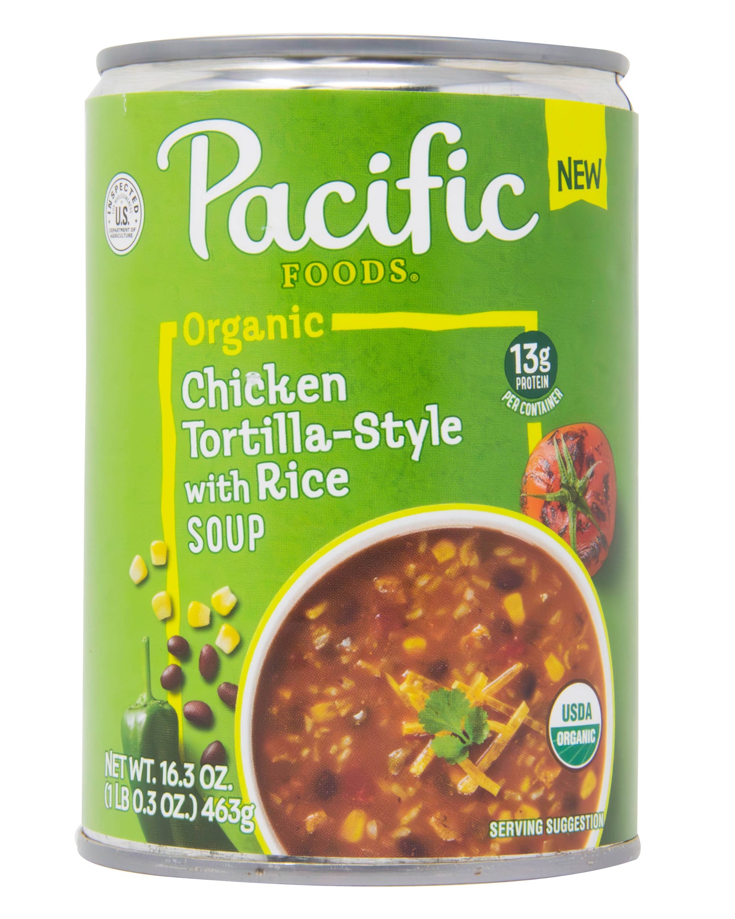 Chicken Tortilla with Rice Soup, Organic