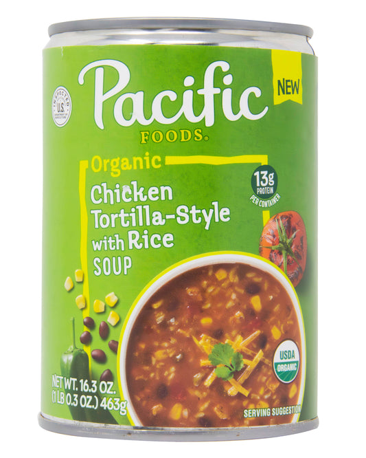Chicken Tortilla with Rice Soup, Organic