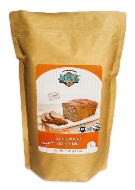 Buckwheat Bread Mix, GF, Organic