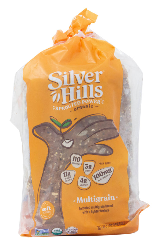 Bread, Multigrain Sprouted Wheat, Frozen