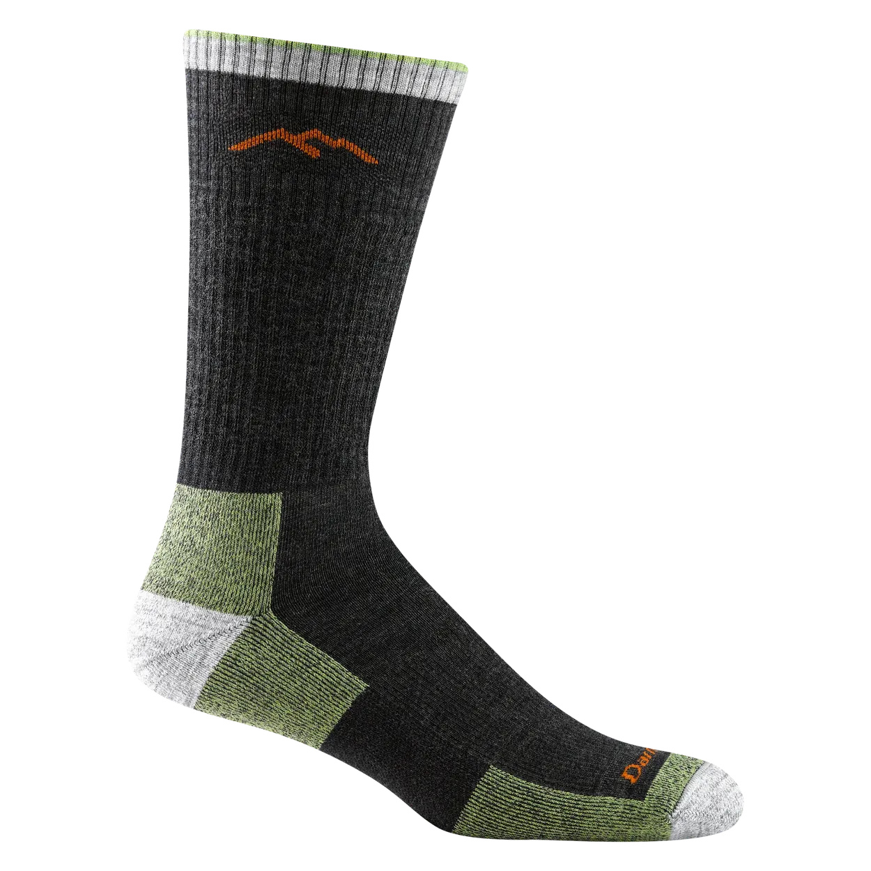 Hiker Boot Sock, Merino Wool, Midweight with Cushion, Lime
