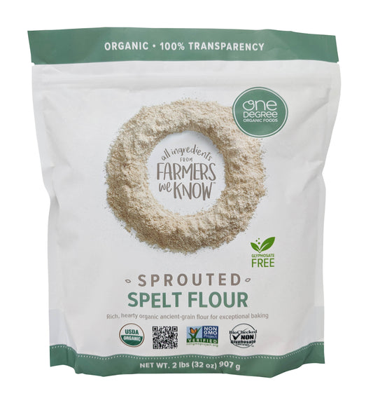 Sprouted Spelt Flour, Organic