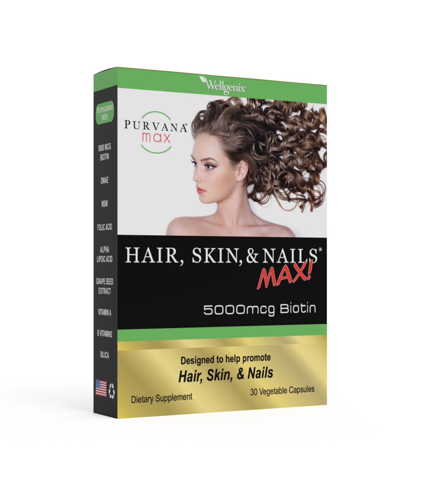Purvana Max, Hair, Skin & Nails