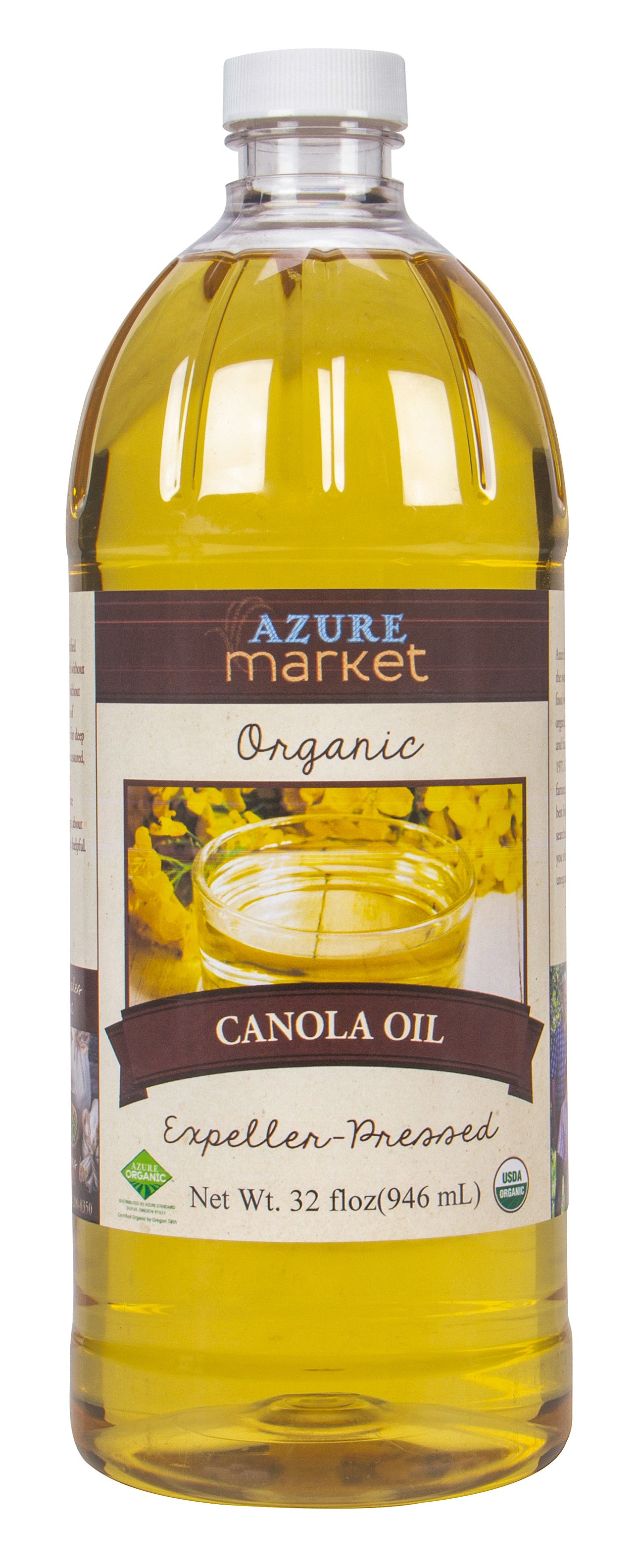 Canola Oil, Expeller Pressed, Organic