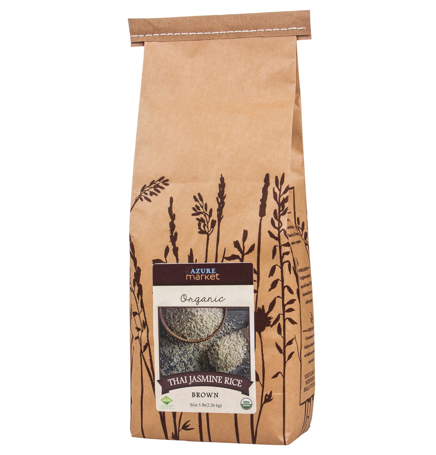 Rice, Thai Jasmine Brown, Organic