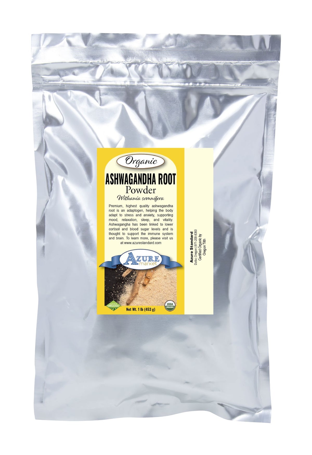 Ashwagandha Root, Powder, Organic