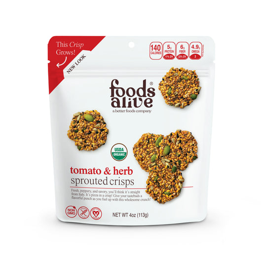 Crisp Crackers, Tomato & Herb, Organic
