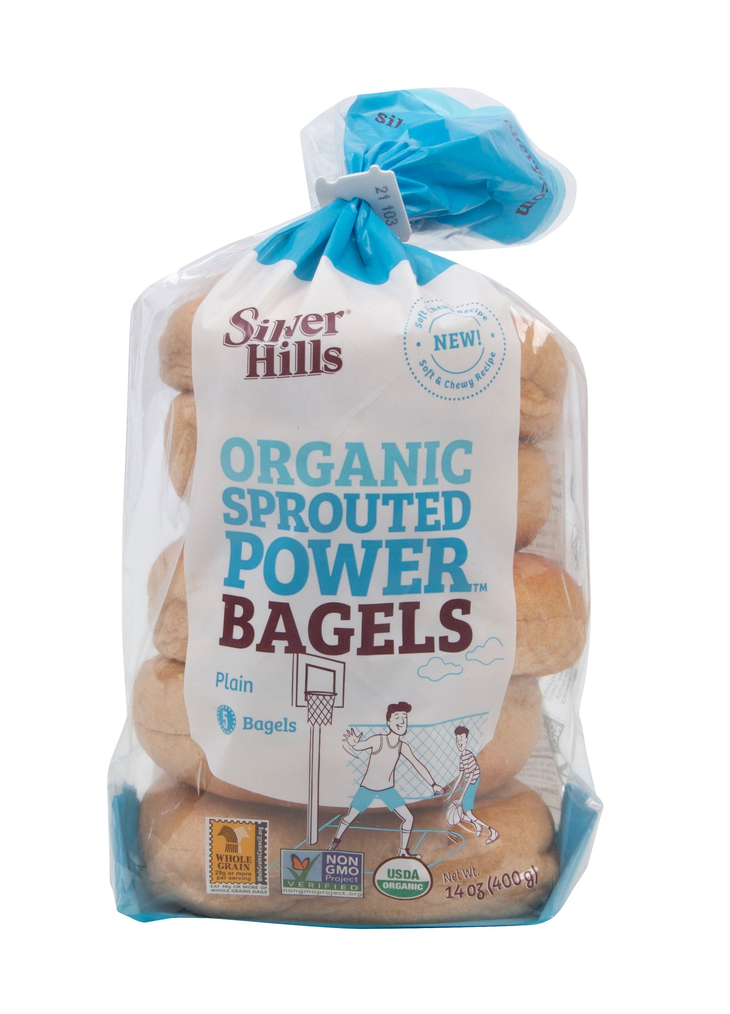Bagels, Plain Sprouted, Frozen