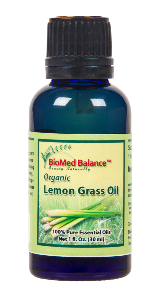 Lemongrass Essential Oil, Organic
