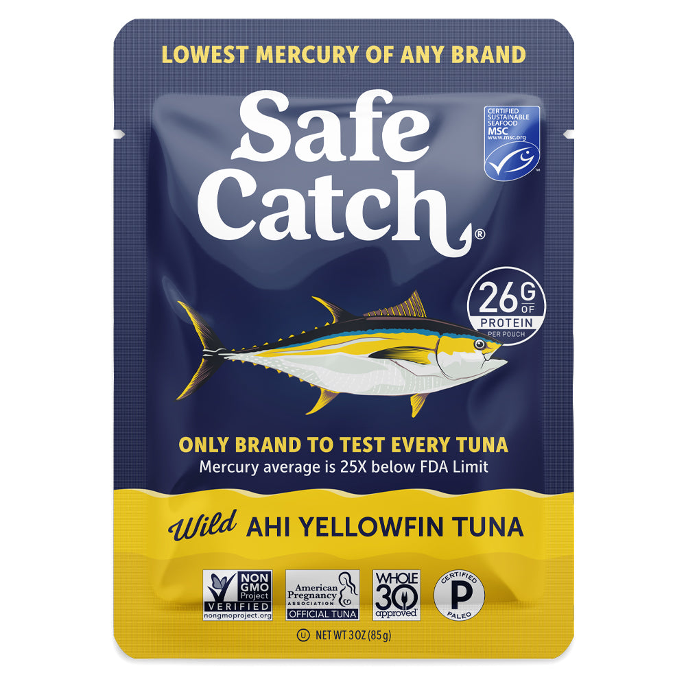 Tuna, Wild Ahi Yellowfin, Pouch