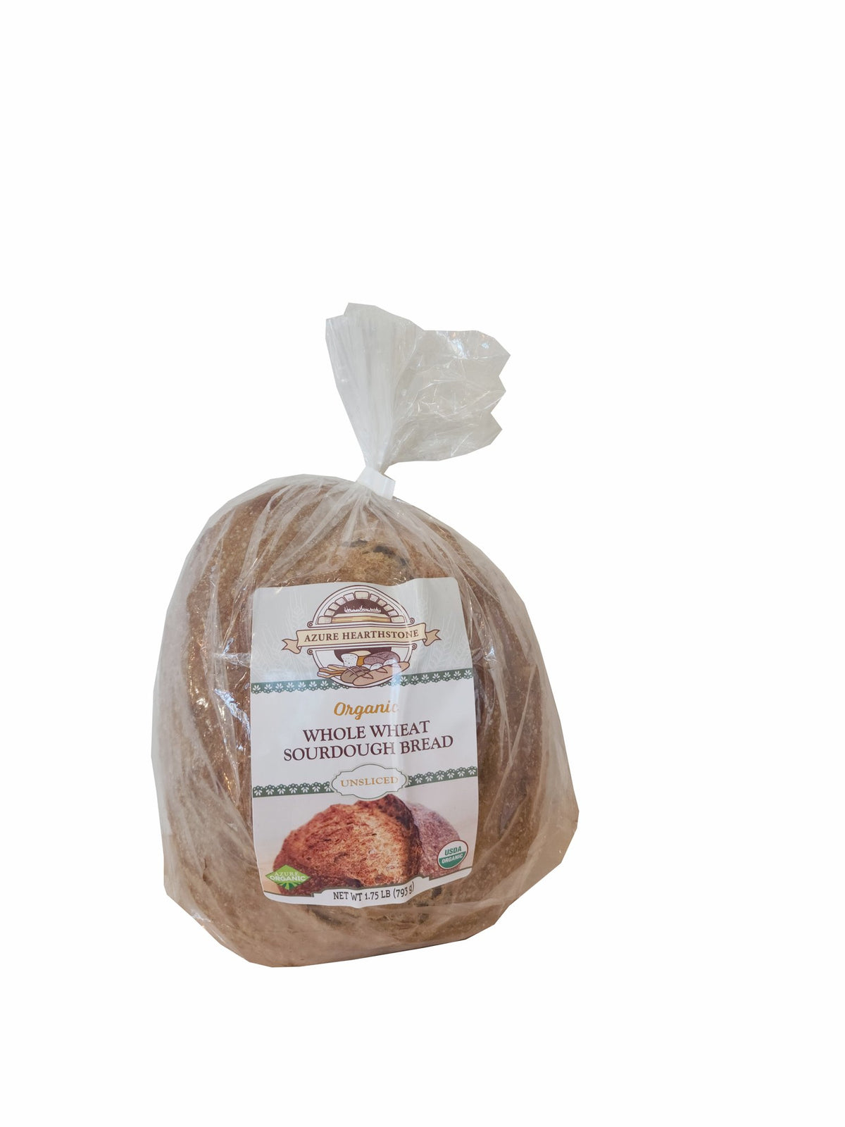 Whole Wheat Sourdough Bread, Frozen, Organic