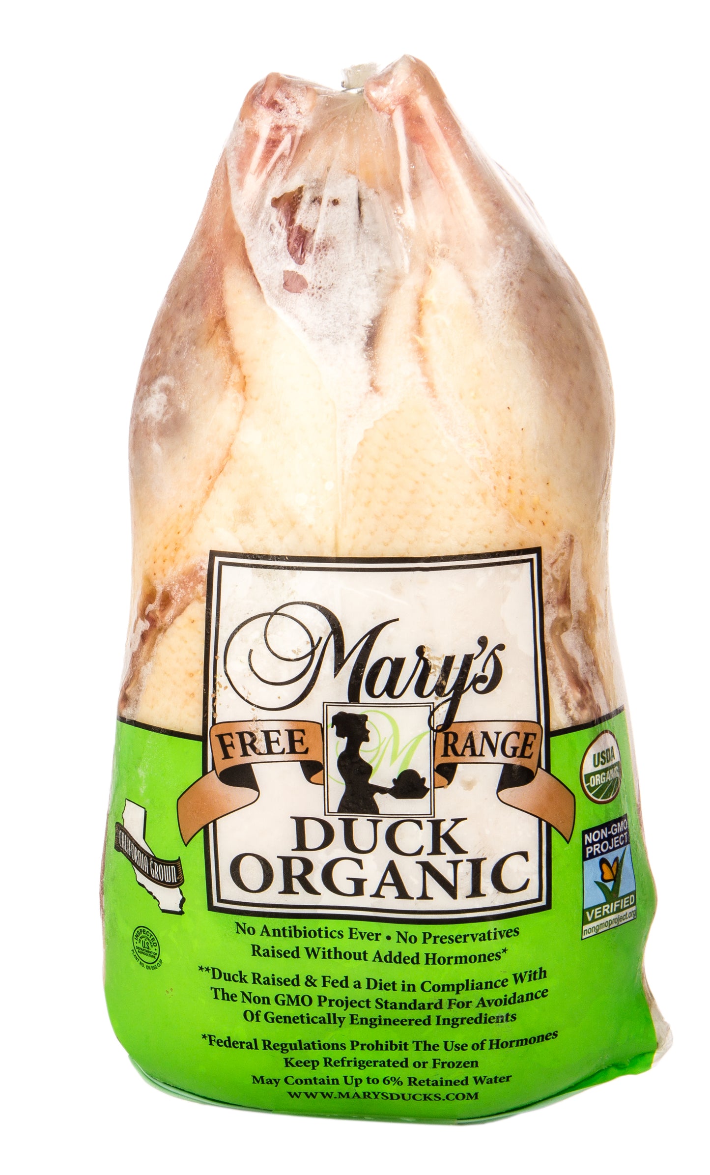 Duck, Whole, Organic, Frozen, Random Weight