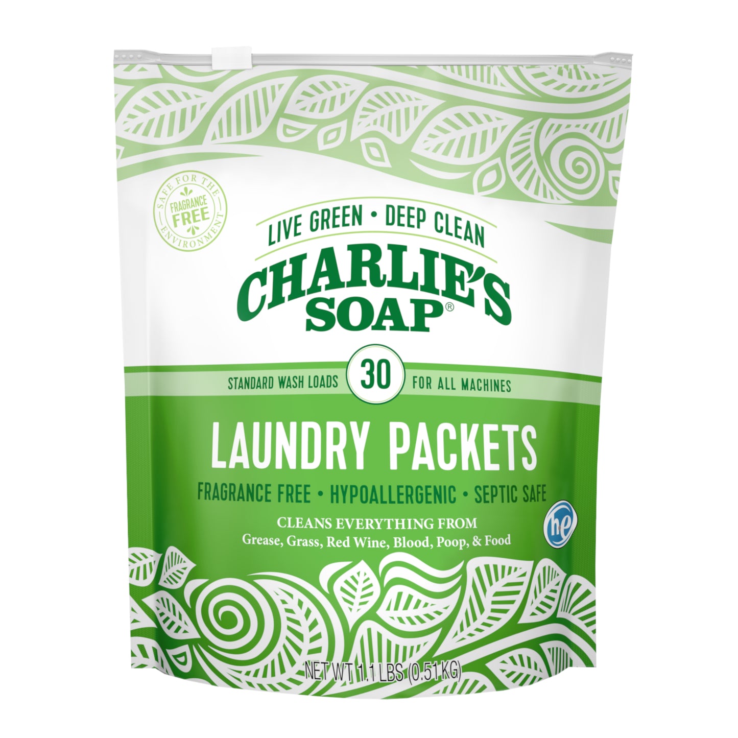 Laundry Packets-One Packet, One Wash