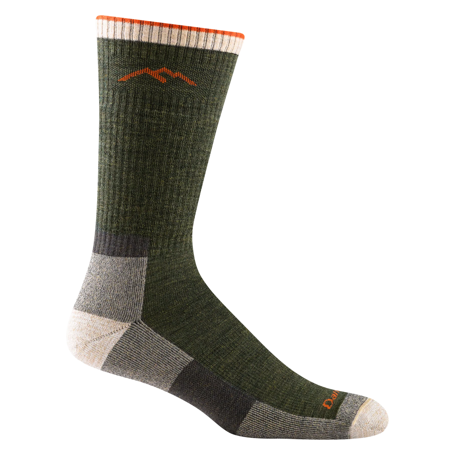 Hiker Boot Sock, Merino Wool, Midweight with Cushion, Olive