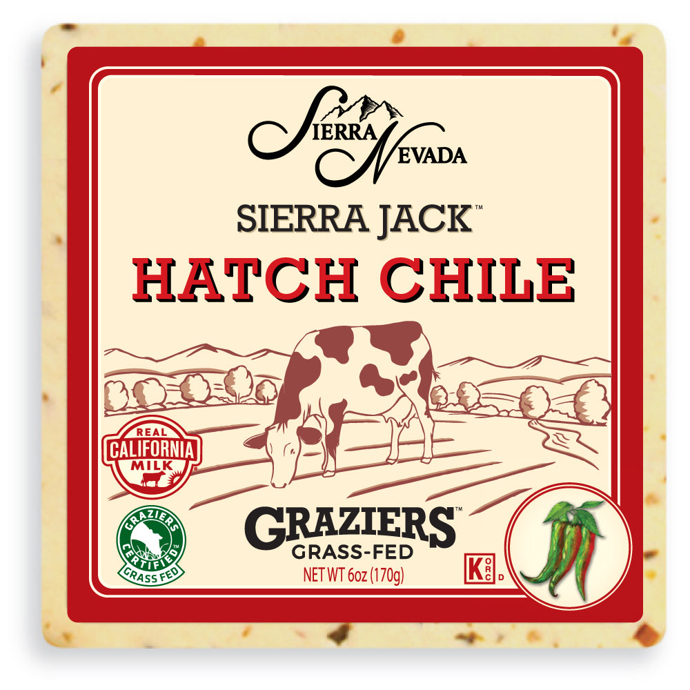 Cheese, Sierra Jack Hatch Chile, Grass-Fed