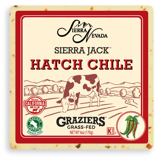 Cheese, Sierra Jack Hatch Chile, Grass-Fed