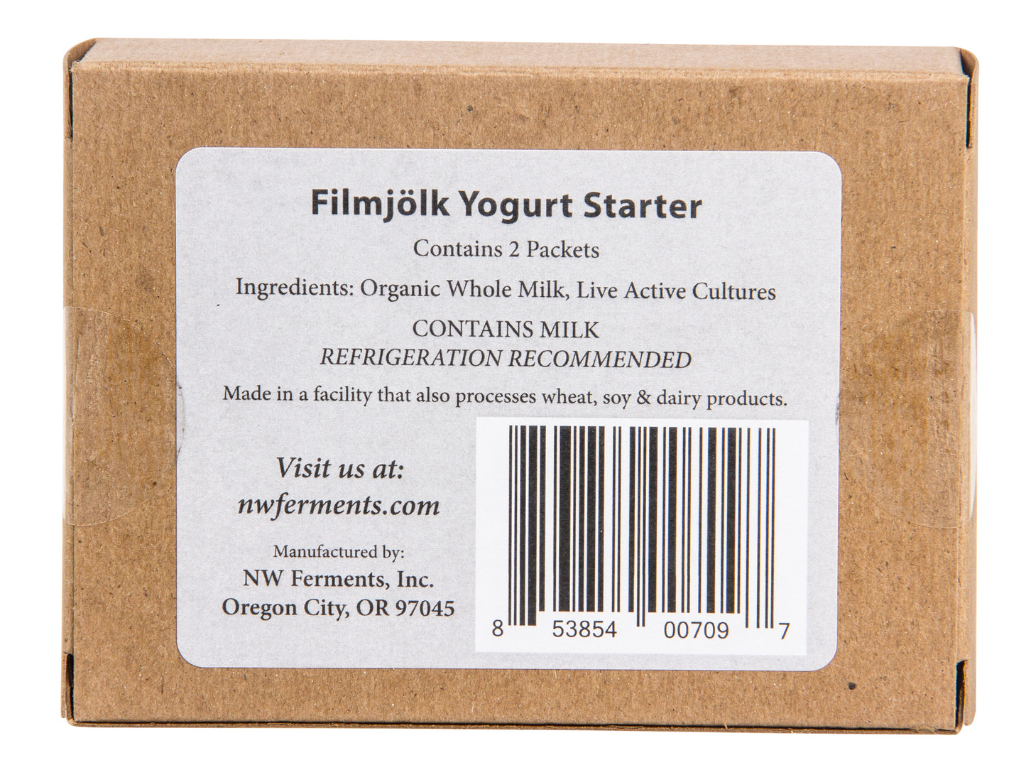 Filmjolk Yogurt Starter