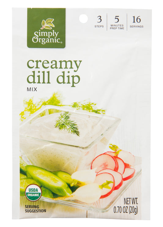 Creamy Dill Dip Mix, Organic