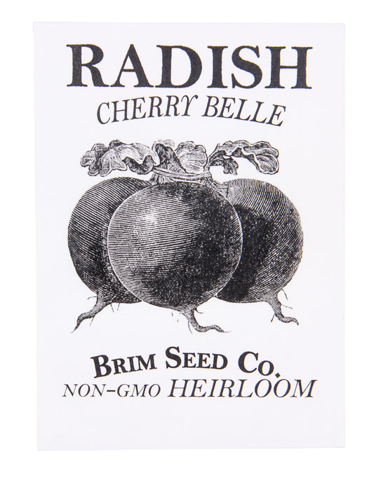 Radish, Cherry Belle Heirloom Seed