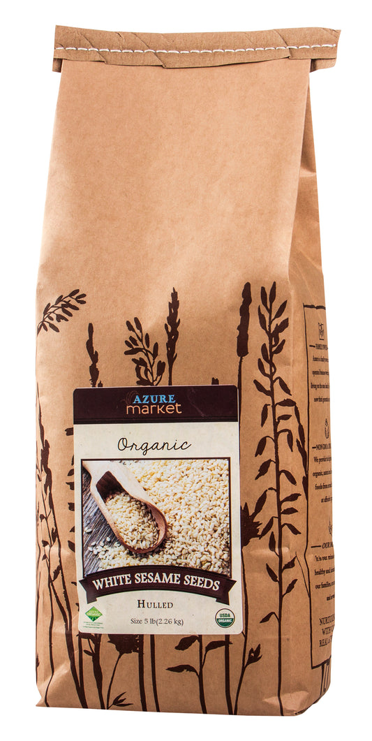 Sesame Seeds White, Hulled, Organic